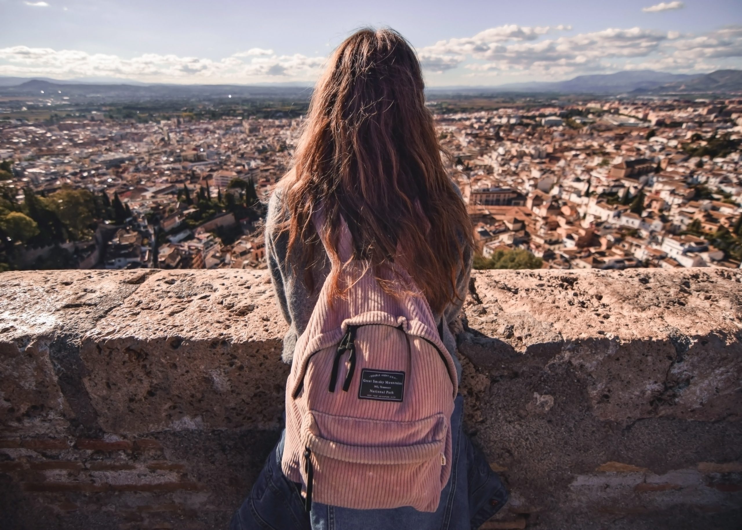 image of a 17 Year Old Girls Back